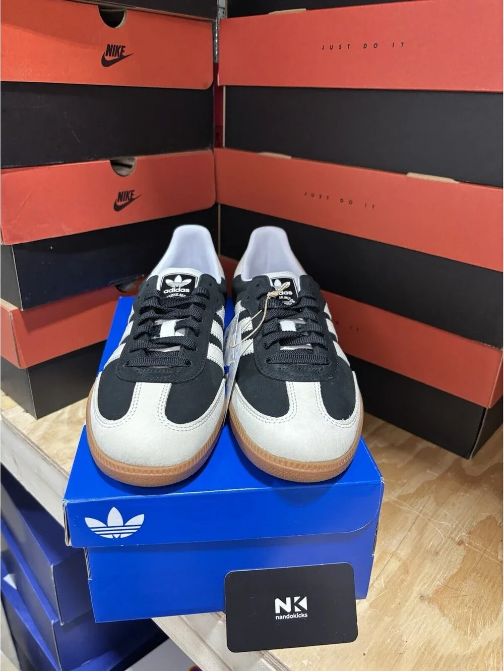Adidas Samba OG Black Wonder White IE5836 Women SIZE 7.5W